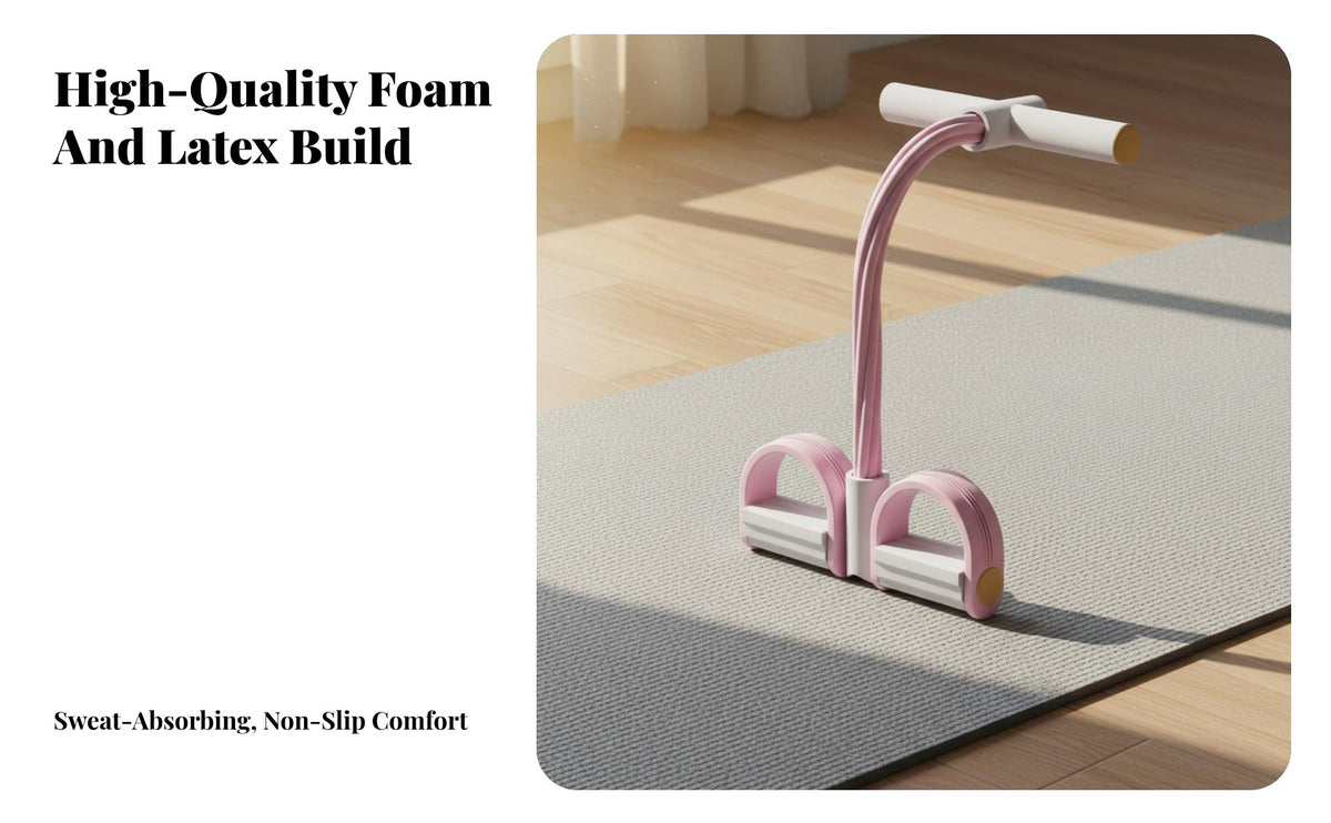 Pedal elastic Band, Home Fitness Equipment, Abdominal Slimming, Women, Sit-Up, Stretch Rope