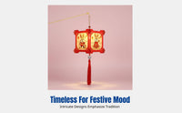 DIY Handheld Hare Lantern, Regal Event Design, Kids Craft Kit, Chinese Classical