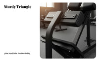 Adjustable Roman Chair, Abdominal 6-Level Commercial exercise Bench, Thick pad, Home Gym