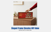 DIY Jigsaw Picture Frame, Rectangular Desktop Decor, New Year Room Decoration, Handmade Fortunate Gift