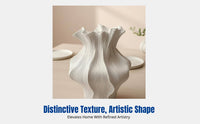 Minimalist Nordic Ceramic Vase, Faux Flower Arrangement, Home Decor, Living Room Countertop, Water Propagation, Gift