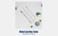 Seven-Needle Detailing Needle, Sculpting Tools Set for Lightweight Clay, DIY Model Making, Flocking, Food Play, Grass Poking