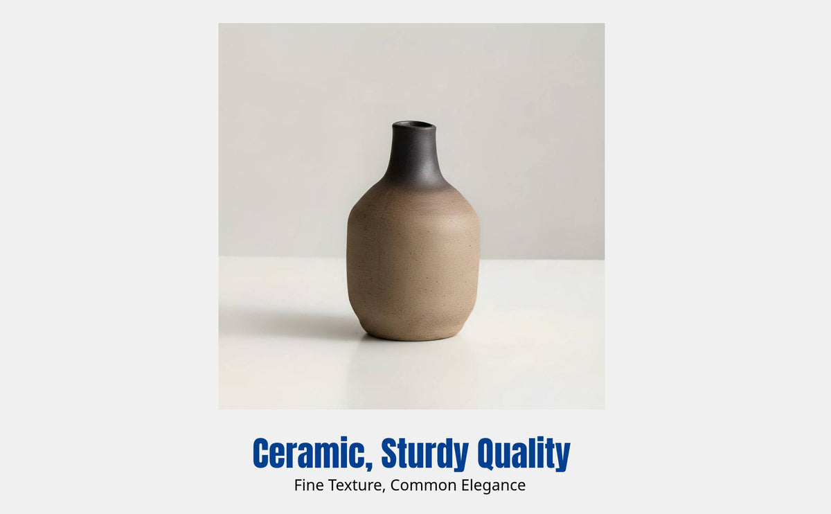 Chinese Vintage Ceramic Vase, Small Desktop Flower Arrangement, Hydroponic, Dried Flower, Home Decoration