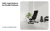 Adjustable Dumbbell Bench, Multi-Function Weight Bench, Home Fitness Equipment for Men, Foldable exercise Chair