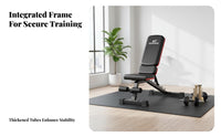 Dumbbell Bench, Foldable Multi-Functional Home exercise Chair, Adjustable Fitness Equipment for Men