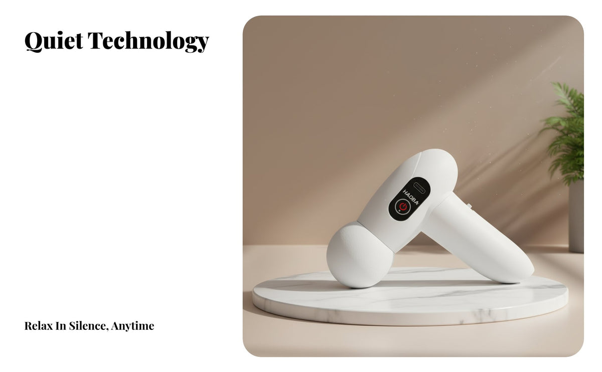 Foldable Mini Massage Portable Electric Muscle Relaxer, Quiet Neck Massager for Home, Women