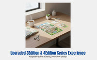 Scenery Sticker Set for DIY, Notebook Decoration, gulugulu 3rd & 4th Edition, Miniature Relief