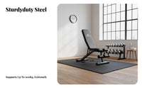 Dumbbell Bench, Multi-Functional Weight Bench, Home Gym Equipment for Men, Foldable, Adjustable