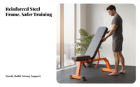 Multifunctional Dumbbell Bench, Home Fitness Equipment, Adjustable Weight Bench, Sit-Up Board, Training Set