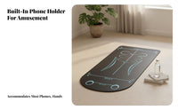 Smart Ab Wheel, Four-Wheel, Six-Elbow Support, Automatic Recoil, Home Fitness Core Trainer