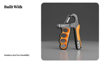 Electronic Counting Hand Grip, Adjustable Power for Fitness and Rehab Equipment