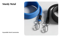 Men's Elastic Band Kit, Home Gym Gear, Chest Training, Multi-Level Resistance, Full Accessories