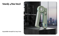 Grip Strength Adjustable, Digital Counter, Upper Limb Exercise, Unisex