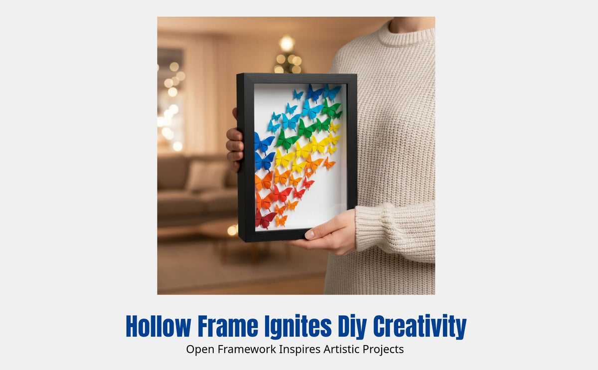 Three-dimensional Box Frame, DIY Blank Display, Creative Table Decor Gift