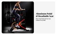 Cycle Bike, Indoor Magnetic Exercise Bike, Quiet Home Fitness Equipment, Adjustable Tension, Ergonomic Design