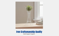 Minimalist Air Stand, Iron Tillandsia Holder, Desktop Hydroponic Rack, Clean Design