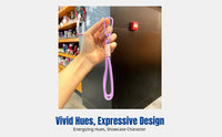 Handwoven Lanyard, Phone Case Strap, Double Rope, Durable Anti-Loss Wrist Keychain, Minimalist Design, Multiple Colors