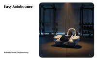 Ab wheel, Automatic bounce, 4-Wheel Home Fitness Equipment, Smart Display, abdominal