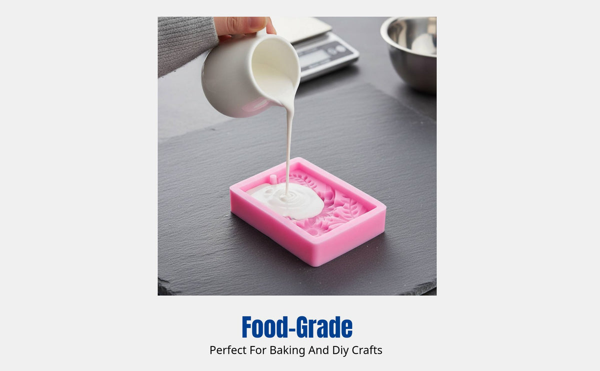 Ginkgo Leaf Flower Pattern Food Grade Baking Mold, DIY Aromatherapy Plaster Tag
