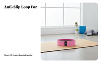 Stretch Elastic Bands, Pelvic Circle, Non-Slip Fabric, Leg & Glute Training, 3 Resistance Levels Set