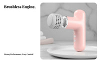 Professional Mini Massage Gun, Cold Hot Compress, 4-Speed Brushless Motor