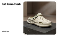 Men's Clog Sandals, Summer Sports Beach Slip-On, Closed foot, Anti-Slip, Thick Sole, relaxed Outdoor