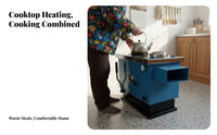 Heating Stove, Home Boiler, Dual Fuel Coal & Wood, Rural Kang, Gasification, Indoor