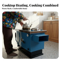 Heating Stove, Home Boiler, Dual Fuel Coal & Wood, Rural Kang, Gasification, Indoor