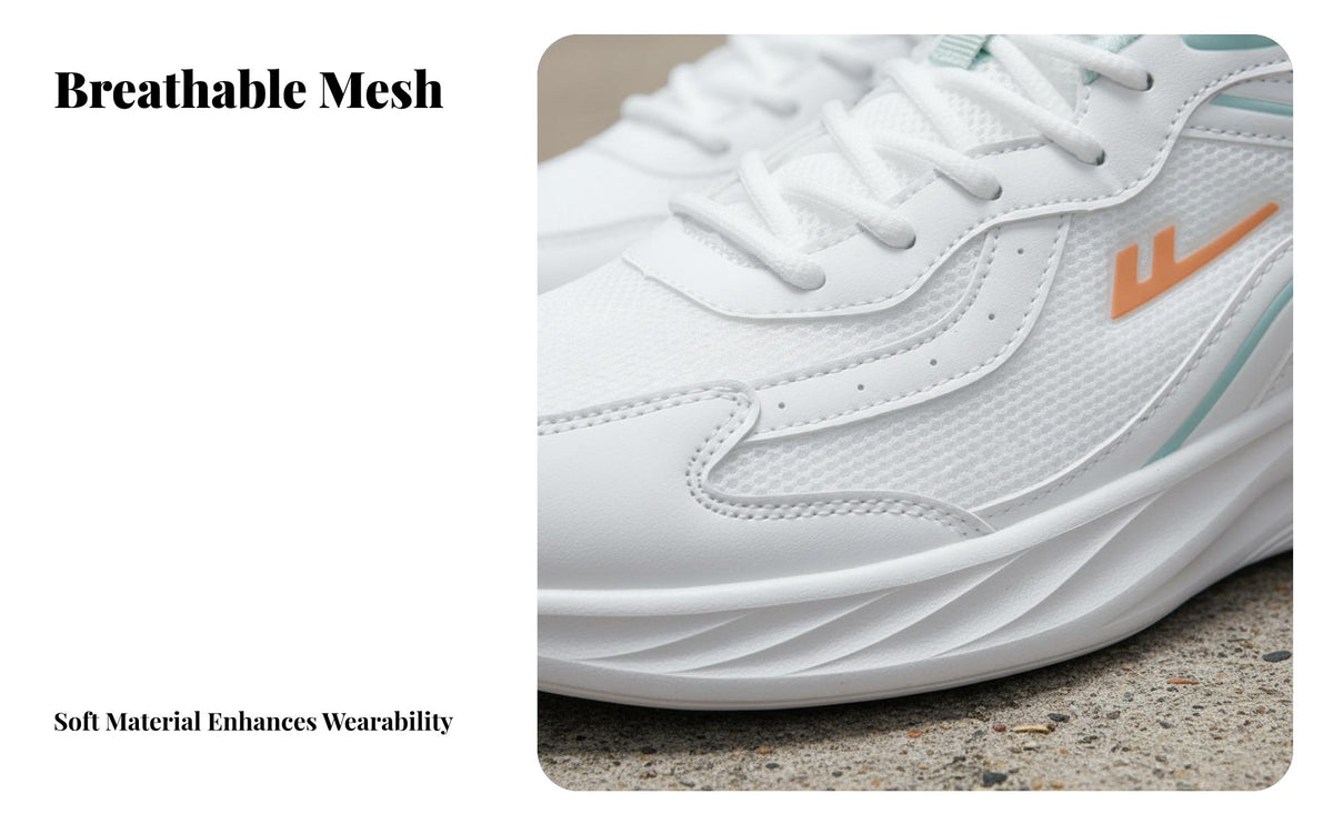 Men's Athletic shoes, Breathable Mesh Running Shoes, Youth relaxed Soft Sole impact Absorption