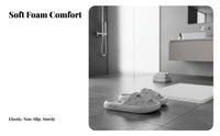 Bathroom house shoes, Unisex Non-Slip foam Shower Slides, Quick Dry, Indoor House Sandals, Summer Comfort