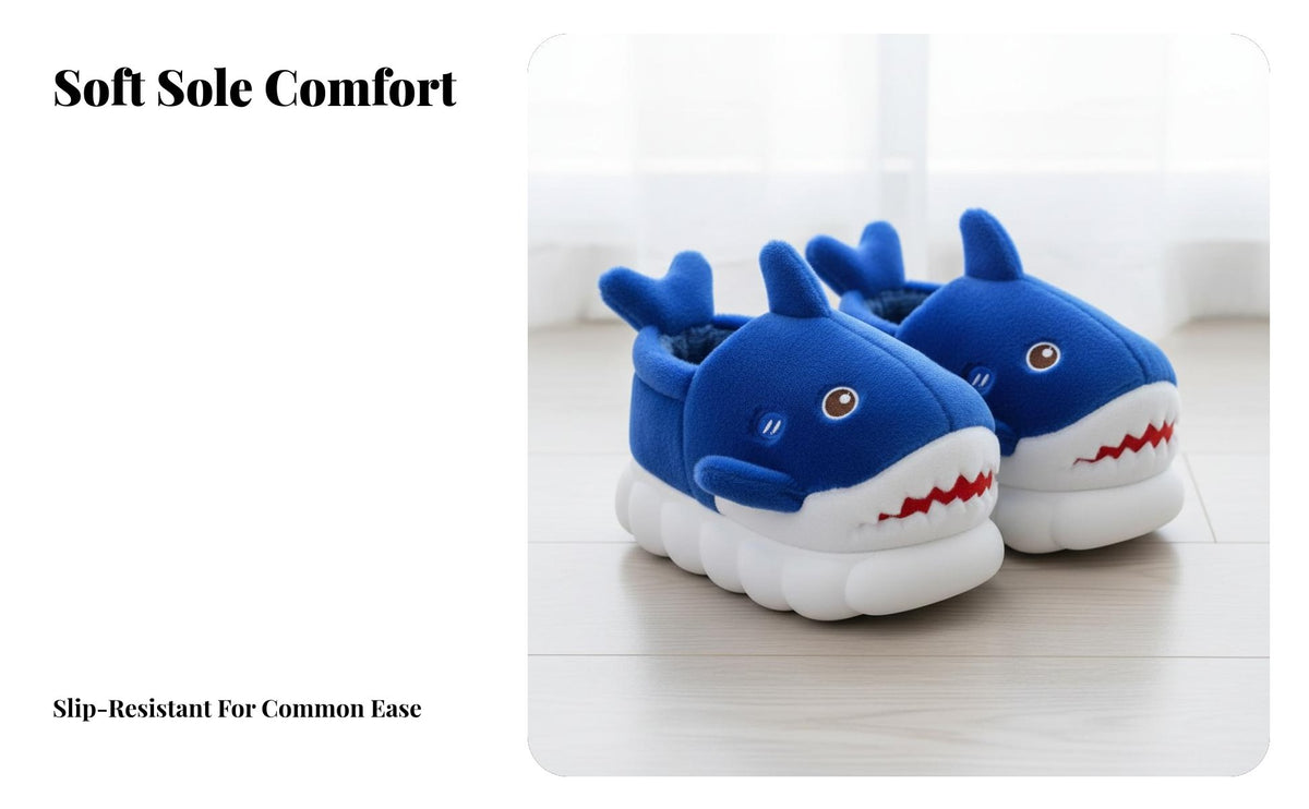 Cute house shoes, Cartoon Plush Indoor House Shoes, Warm Non-Slip Thick Sole, Autumn Winter, Unisex