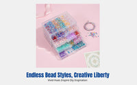 Dunhuang Series DIY Beaded Bracelet Kit for Girls, Handmade Glass Beads Creative Jewelry Craft