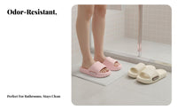 Soft padding house shoes, Indoor foam Non-Slip Slides, Couple's Bathroom Shower Sandals, Odor Resistant, Thick Sole