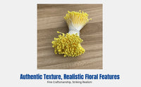 Matte Flower Stamen, Artificial Pistil, DIY Silk Stocking Flower Accessories, Twisted Flower Stem, Floral Decoration Supplies
