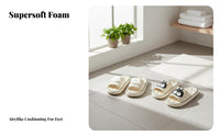 Couple footwear, foam Soft Indoor Slide, Summer 2025, Home Bathroom, Unisex, Random Color