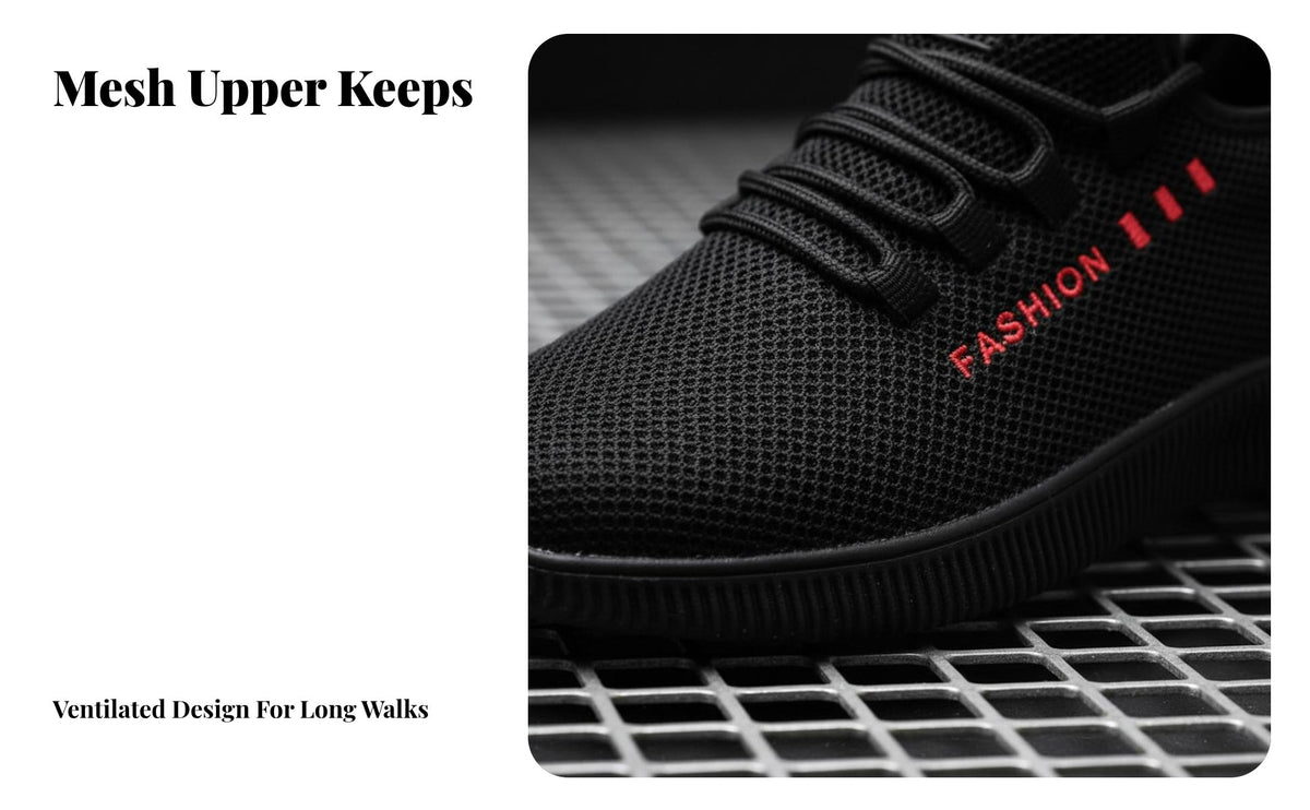 seasonal relaxed Mesh strolling Shoes, Old Beijing Cloth athletic shoes for Women, Soft Sole, Breathable, Non-Slip, stylish Lace-Up