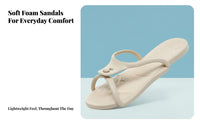 Foldable Travel house shoes, Lightweight foam Sandals, Non-Slip, Portable, Unisex, Home holiday