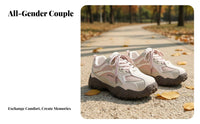 Women's Chunky athletic shoes, Autumn 2025 elevated Dad Shoes, adaptable Lace-Up Athletic Shoes