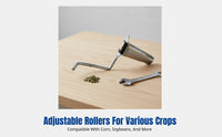 Hand-Push Seeder Components, Wheel, Soil Press Wheel, Coil, Duckbill, Measuring Plate, Brush, Cover, Agricultural Replacement Parts
