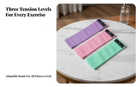 Stretching Elastic Band, Pelvic Circle, Leg Press, Non-Slip, Multi-Strength