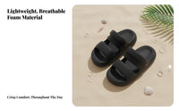 Breathable Two-direction sandals, Unisex Summer Thick Sole, Anti-Slip Beach Sandals, Outdoor Travel