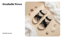 Cross Strap Sandals, Women's Roman Beach Shoes, Summer, Dress Match
