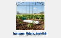 Greenhouse Film, Transparent Double-Layer Plastic Sheeting, Extra Thick, Agricultural Insulation, Pane Sealing