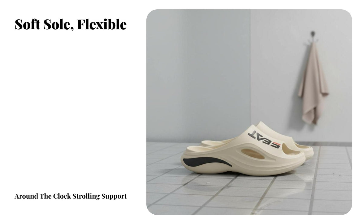 Men's Summer Foam Slide Sandals, Anti-Slip, Lightweight, Comfortable, Stylish, Indoor & Outdoor, Youth Sports