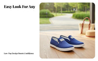 Canvas shoes, Soft Sole, Non-Slip Beef Tendon Outsole, relaxed Low-Top Shoes for Men, season Summer Comfort