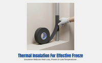 Self-Adhesive Insulation Sleeve, Waterproof, Anti-Freeze, Fire Retardant, Heat Insulation, Durable Material