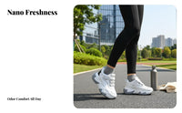 Women's Chunky Athletic Shoes, Cream Dad Sneakers, Fall 2025, Height Boost, Casual Style