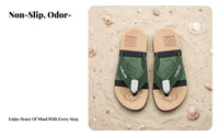 Mens Flip Flops, 2025 Summer Outdoor, Anti-Slip, Breathable, relaxed Beach Sandals