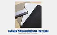 Large Furniture Pads Sheet, Cuttable Table Chair Leg Protectors, Non-Slip Floor Protection, Antiscuff Corner Pads