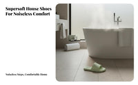 Portable Travel House Shoes, Foldable Non-Slip Foam Sandals